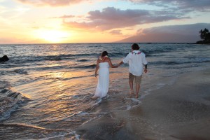 Ceremony at Sunset